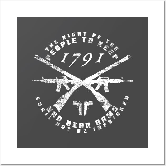 Second Amendment Wall Art by 461VeteranClothingCo